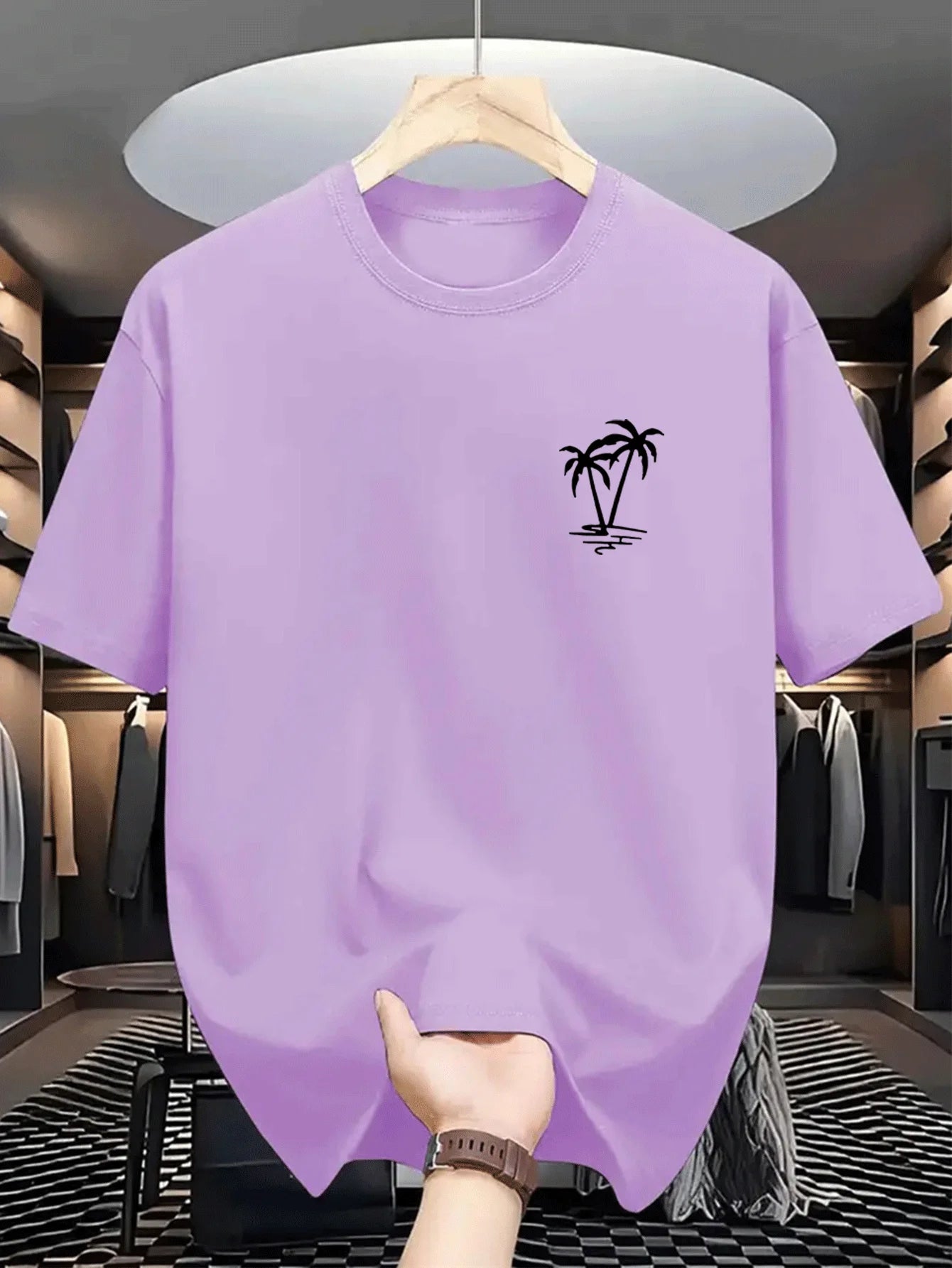 Men’s 100% Cotton Summer T-Shirt