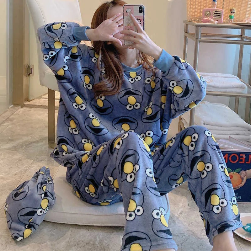 Winter Warm Pajama Set