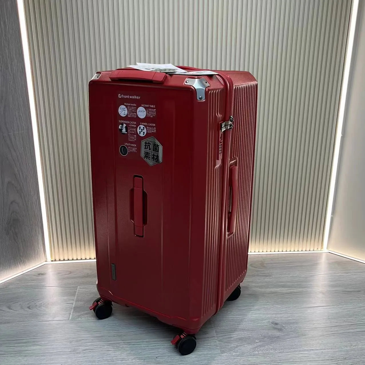 Large Size Suitcase with Five Wheels & Brake