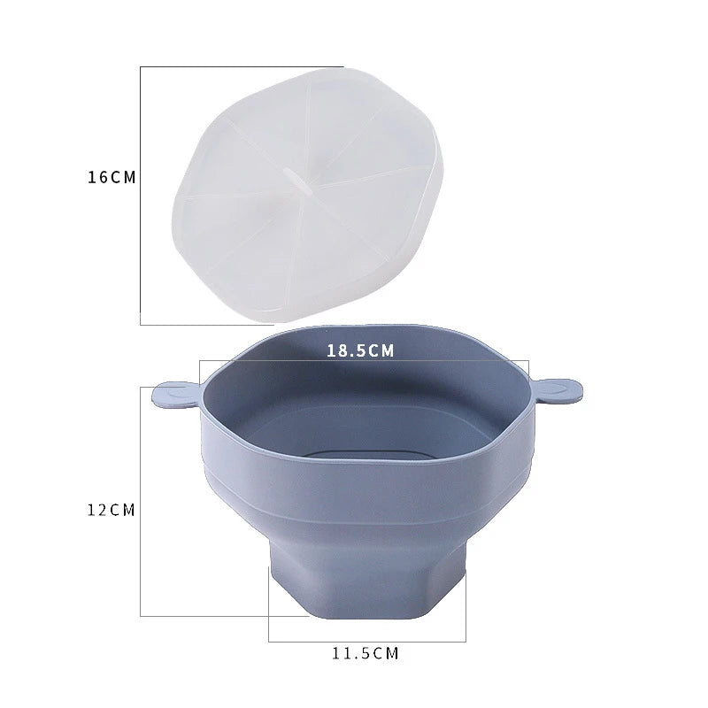 Silicone Microwave Popcorn Bowl