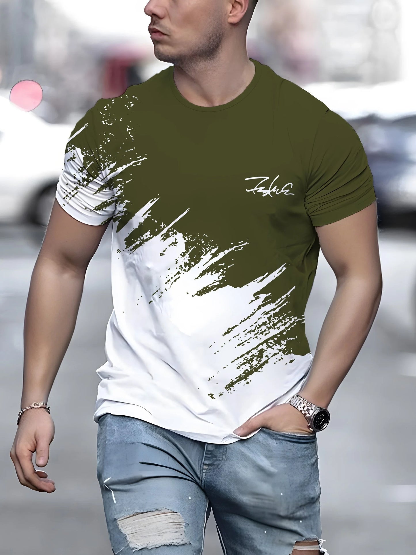 Men’s Short Sleeve Crew Neck T-Shirt