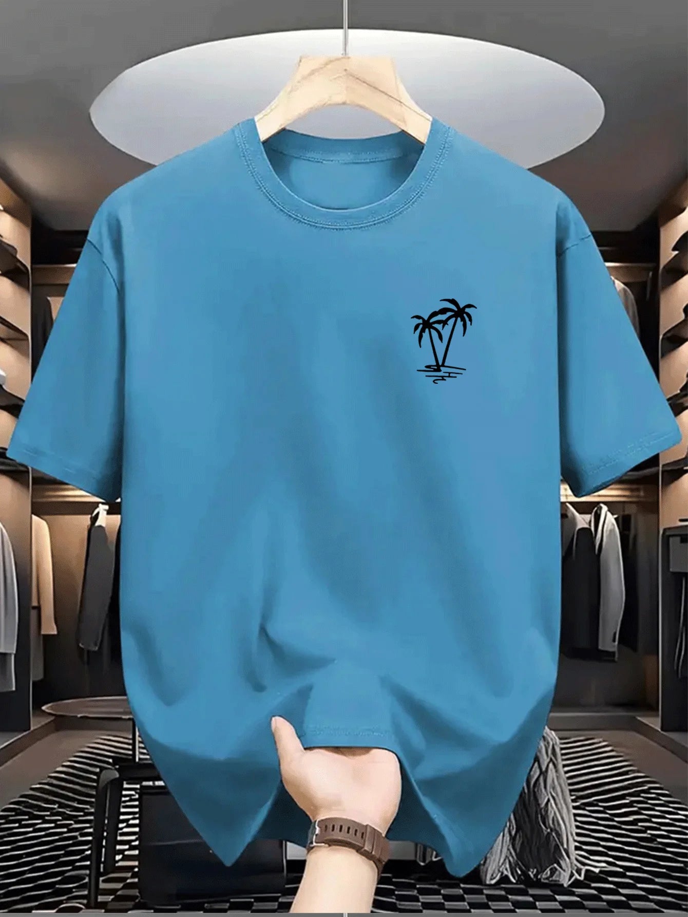 Men’s 100% Cotton Summer T-Shirt