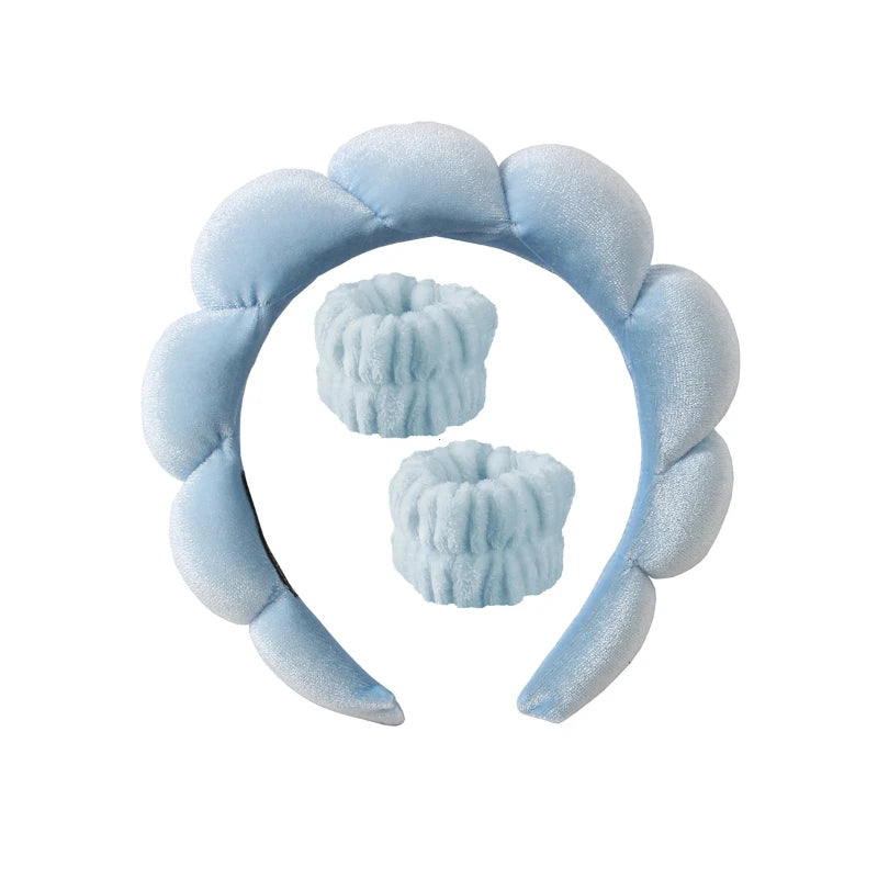 2025 Fashion Puffy Sponge Headband for Women & Girls