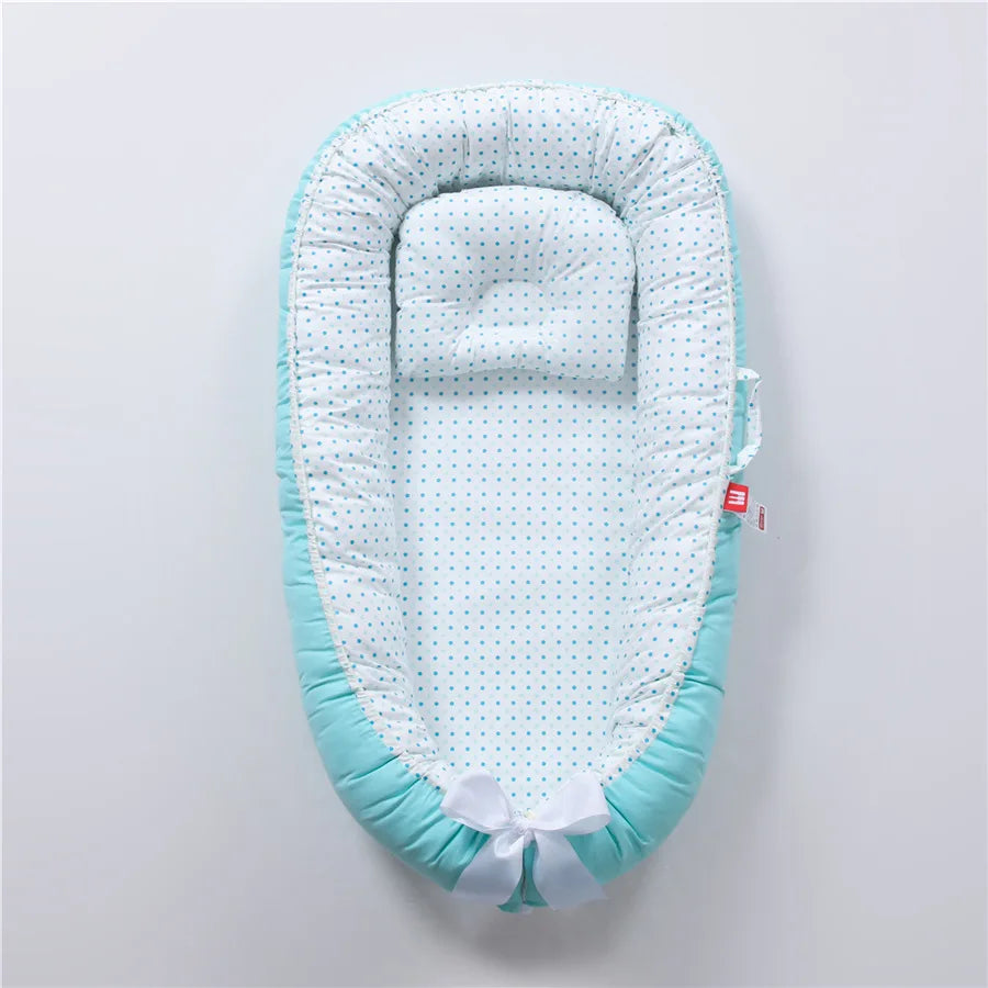 85×50cm Baby Nest Bed with Pillow