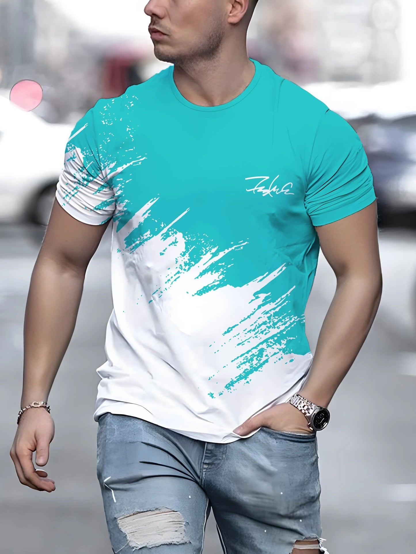 Men’s Short Sleeve Crew Neck T-Shirt