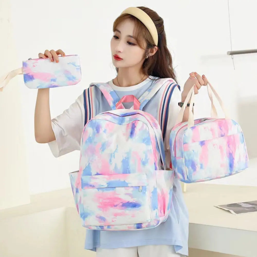 3Pcs/Set Disney Lilo & Stitch Backpack Set
