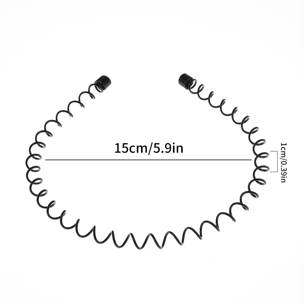 6/1PCS Fashion Metal Hair Band