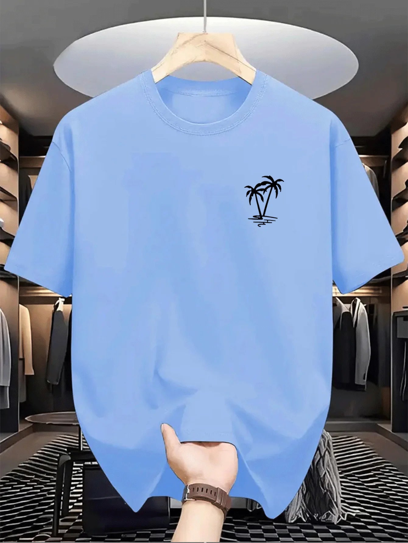 Men’s 100% Cotton Summer T-Shirt