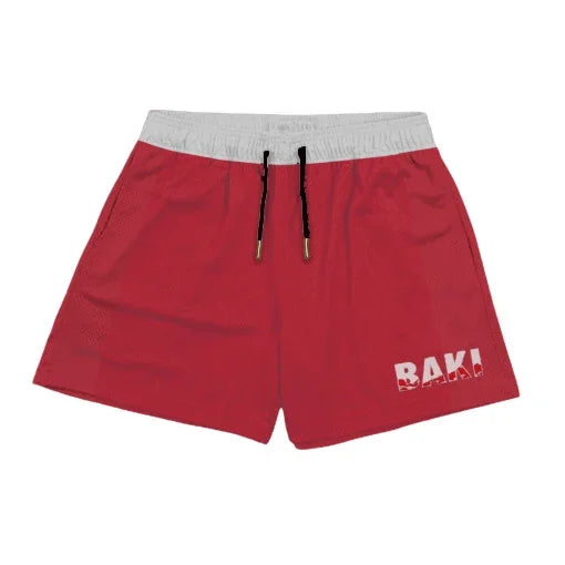 Anime 3D Print Mesh Shorts
