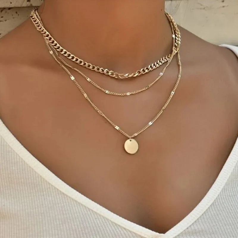 Vintage Bohemian Multilayer Necklace