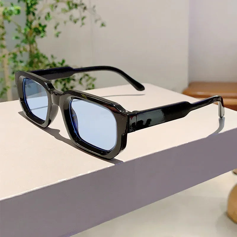 New Vintage Rectangle Frame Sunglasses