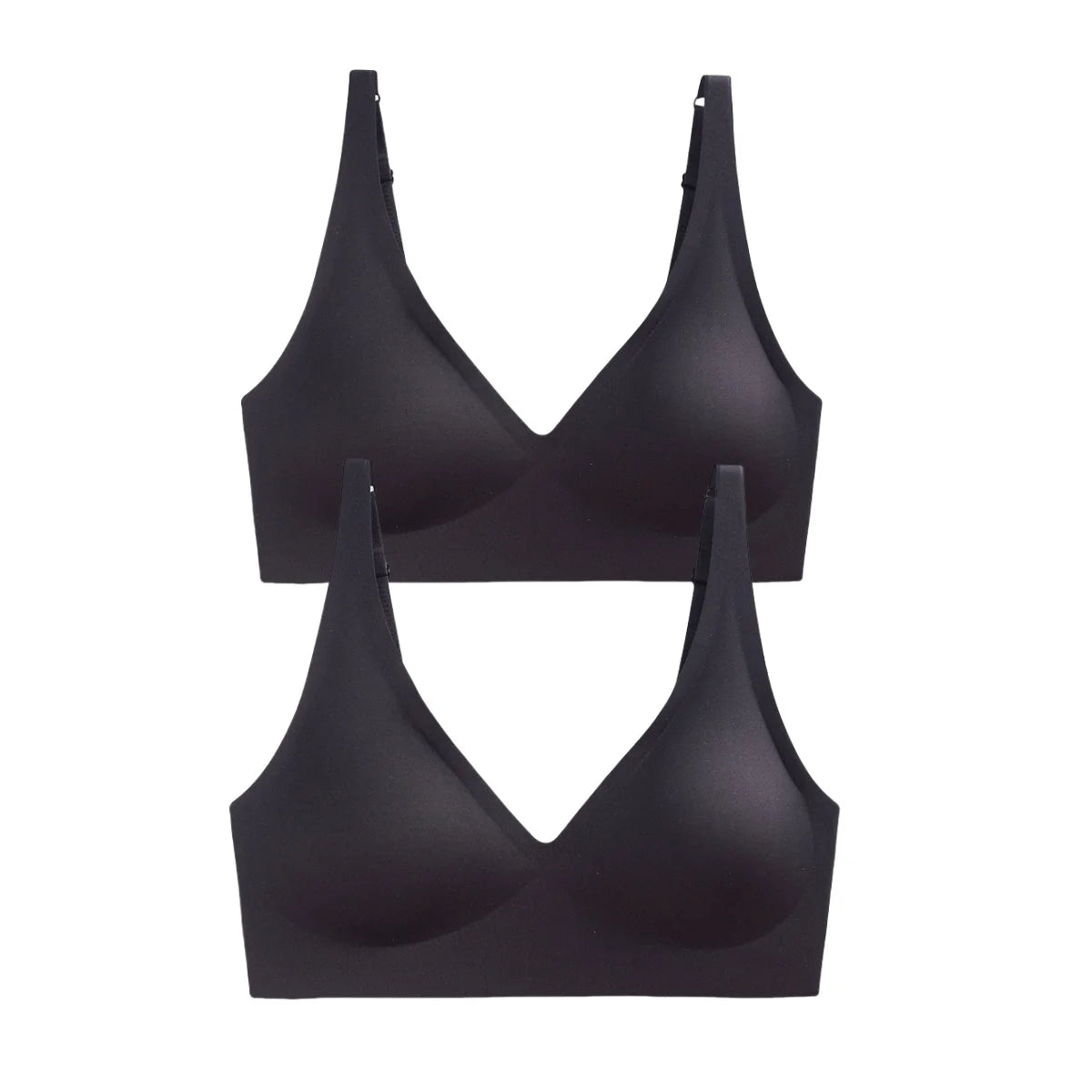 2Pcs/Set Seamless Wireless Bra