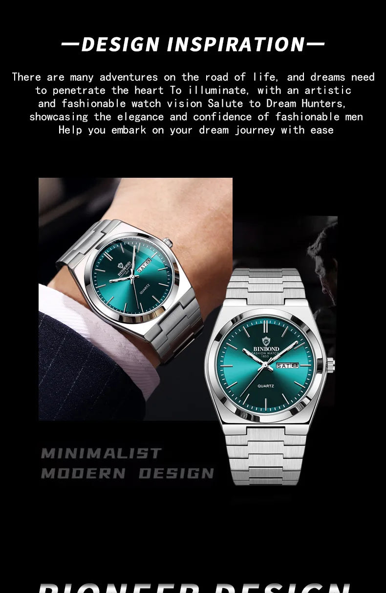 UTHAI Men’s Light Luxury Watch