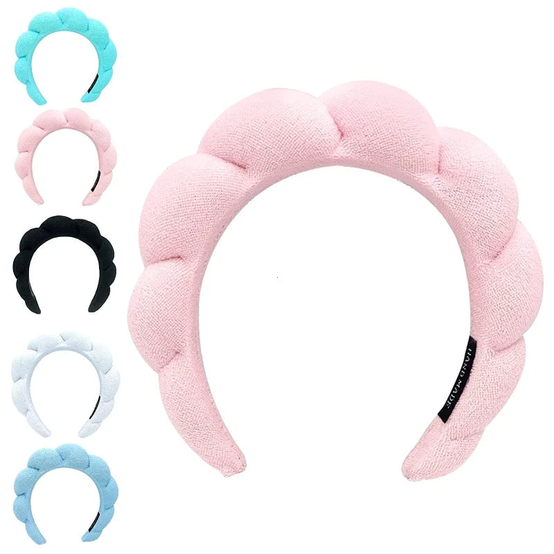 2025 Fashion Puffy Sponge Headband for Women & Girls