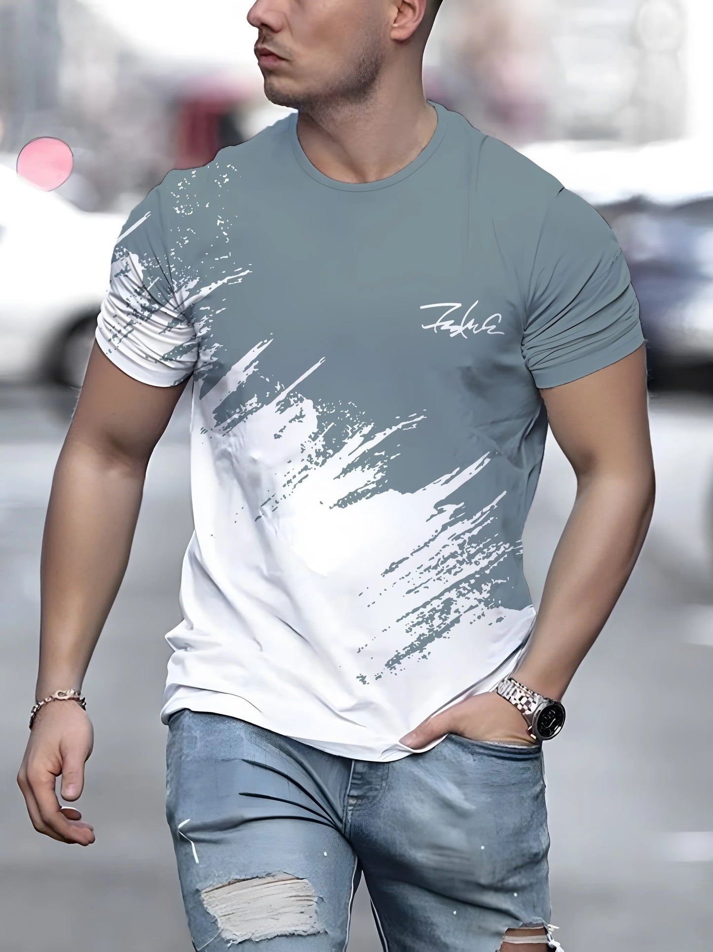 Men’s Short Sleeve Crew Neck T-Shirt