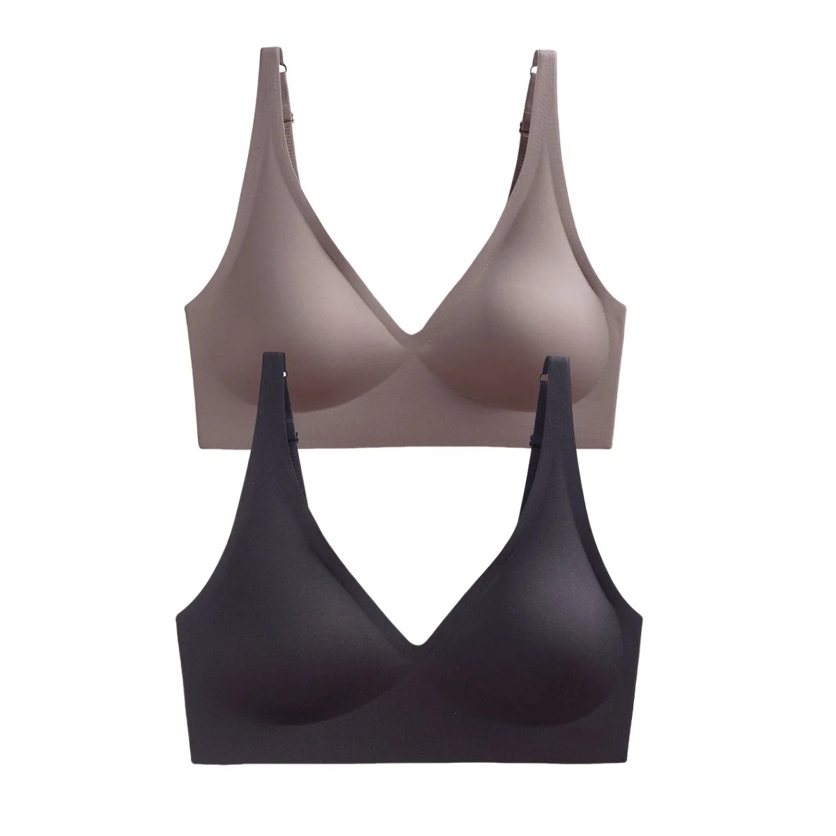 2Pcs/Set Seamless Wireless Bra