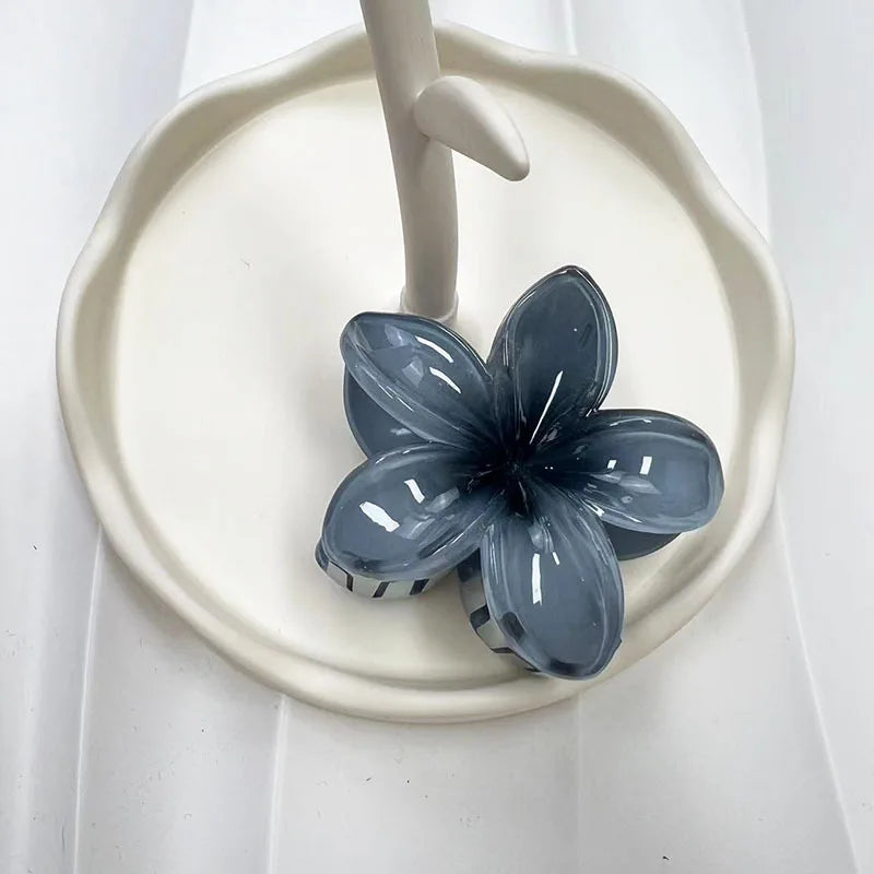 Large Flower Claw Clips