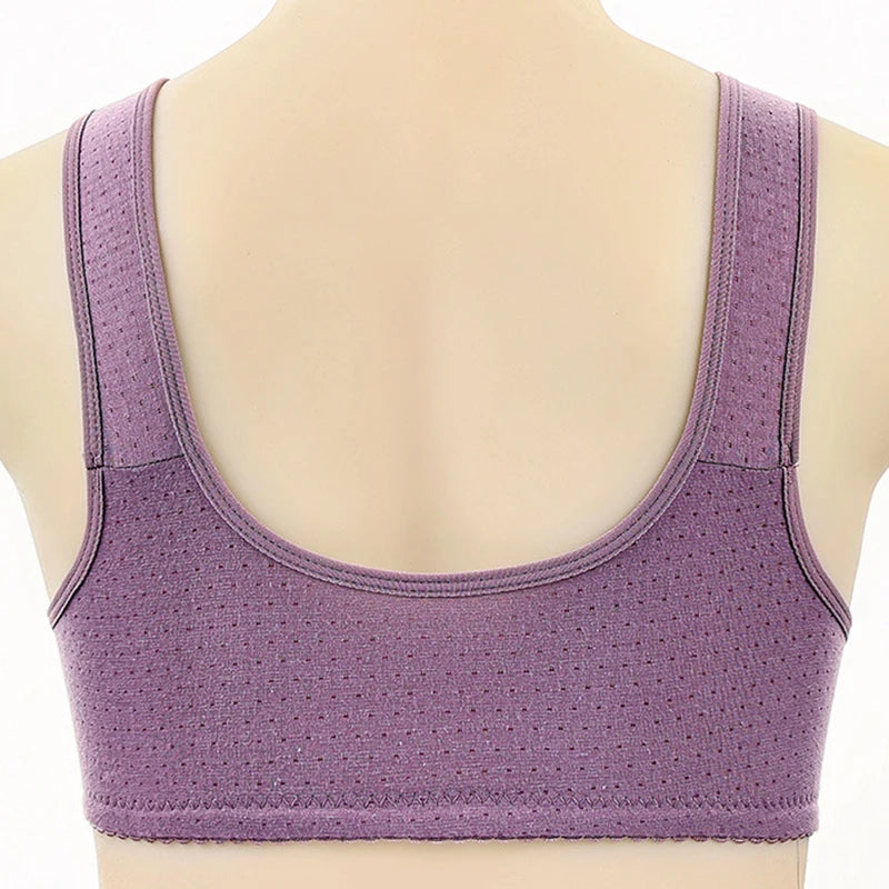 3Pcs/Set Front Closure Plus Size Bras