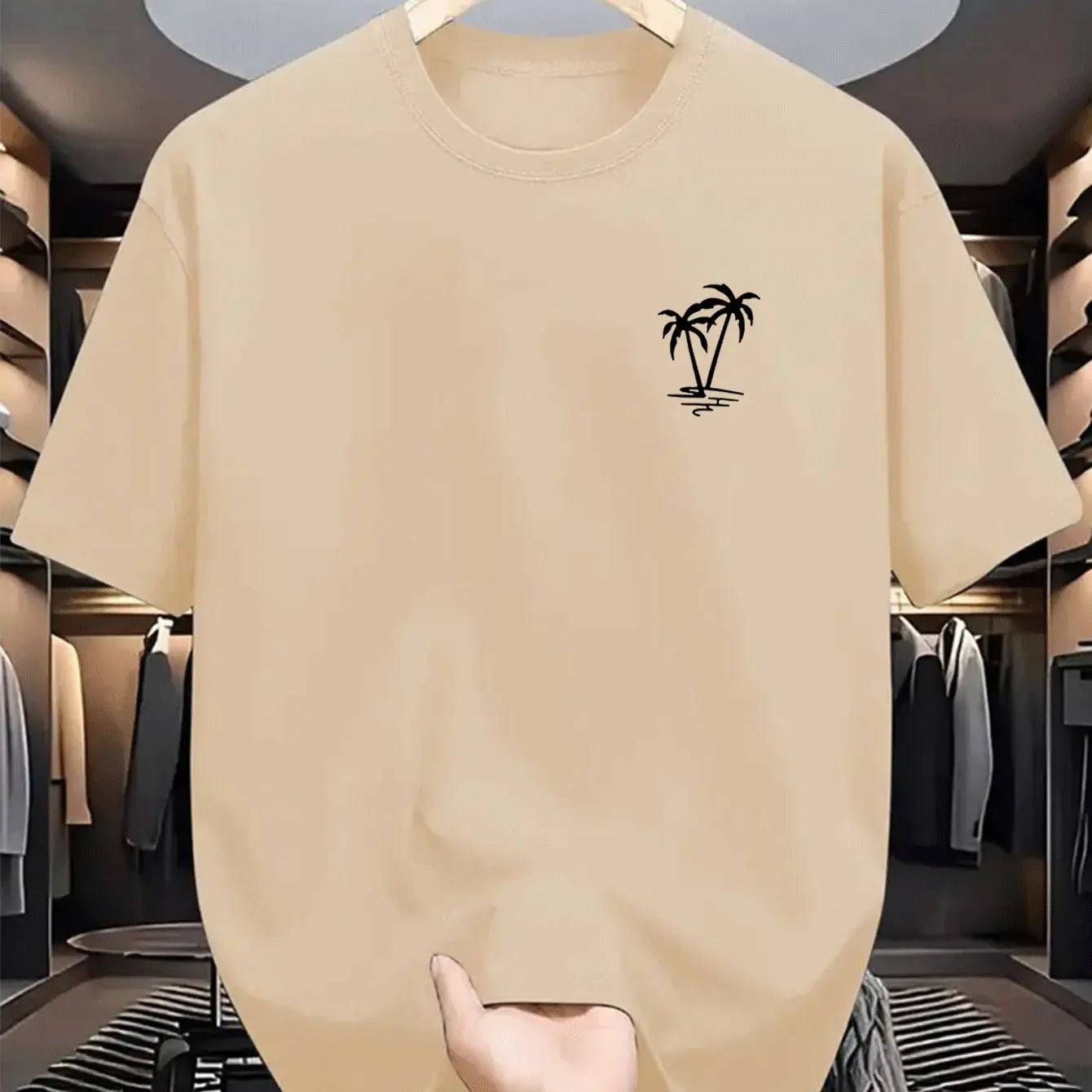 Men’s 100% Cotton Summer T-Shirt