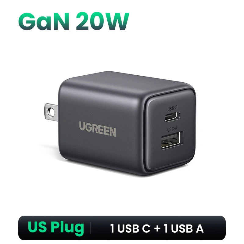 UGREEN 20W / 30W GaN Mini USB-C Charger