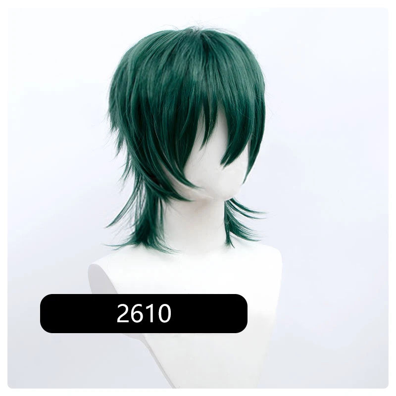 MUMUPI Synthetic Short Wolf Cut Wig with Bangs