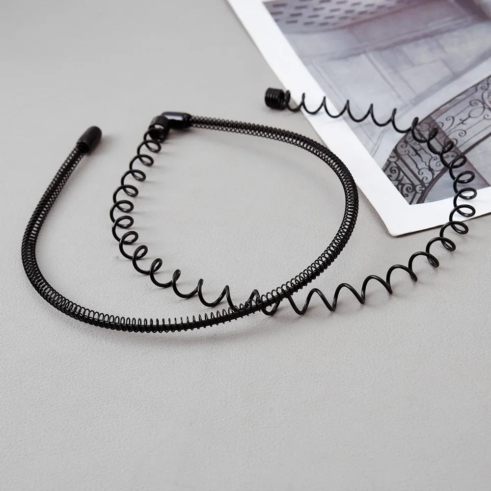 6/1PCS Fashion Metal Hair Band