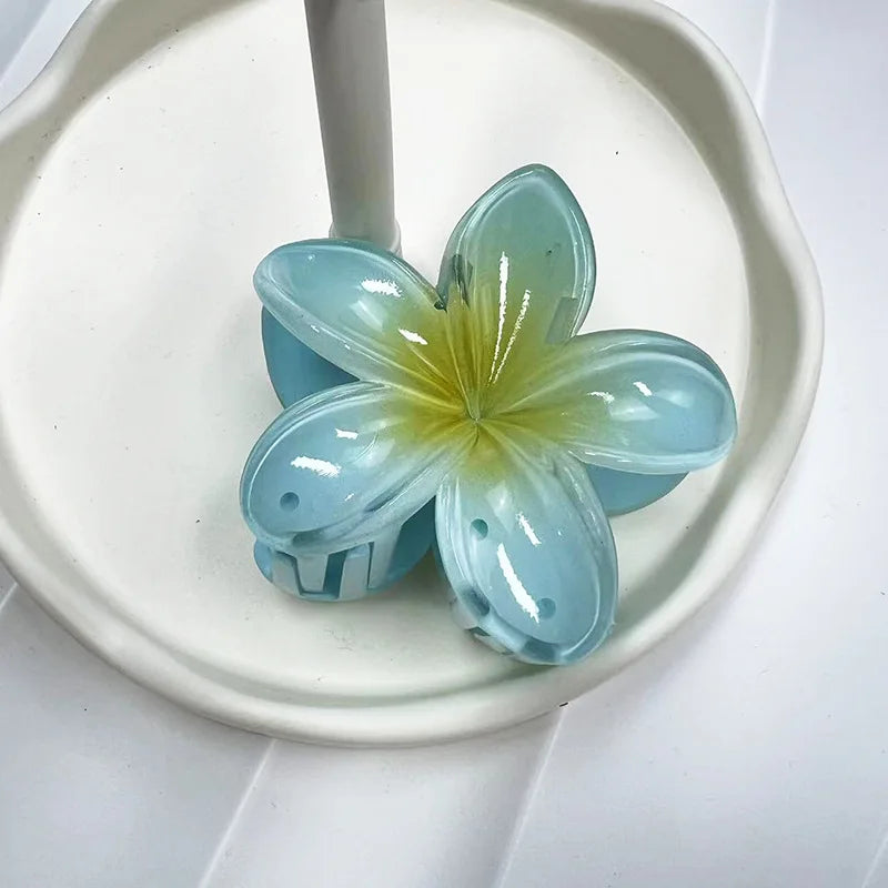 Large Flower Claw Clips