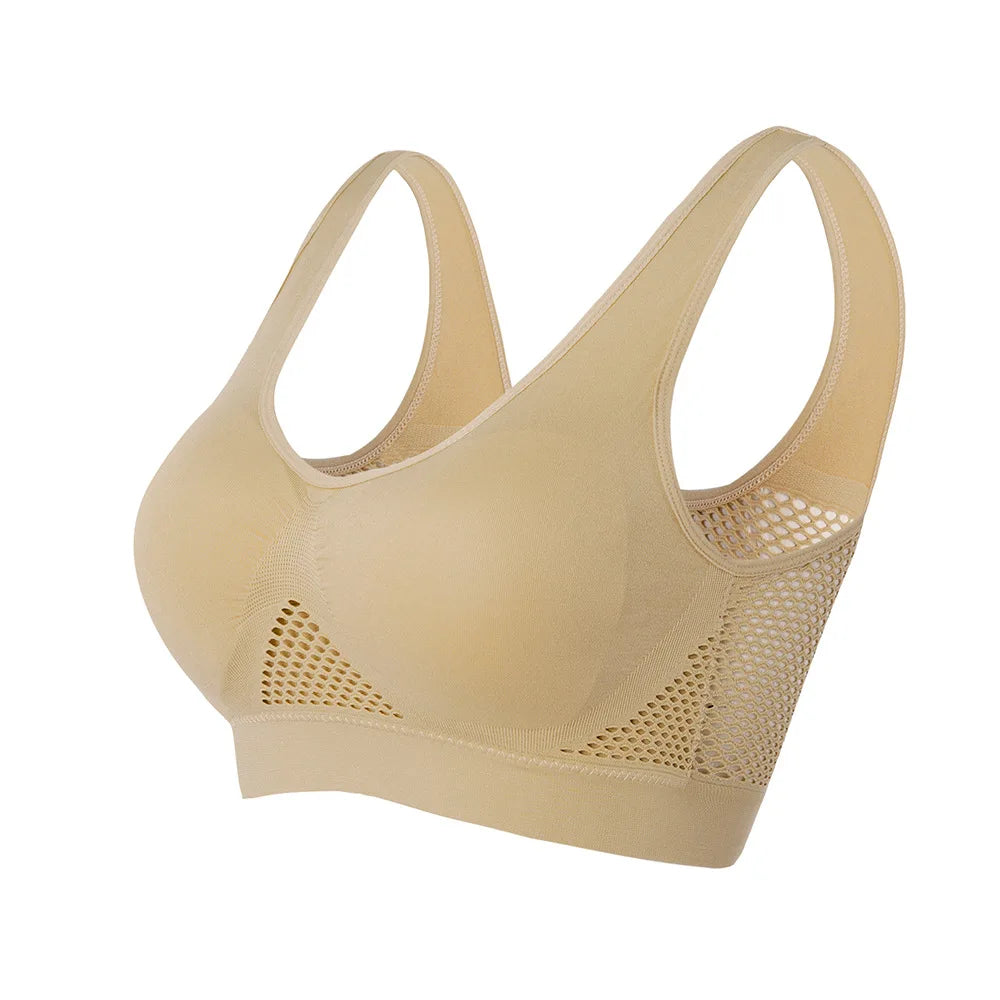 Breathable Seamless Sports Bra