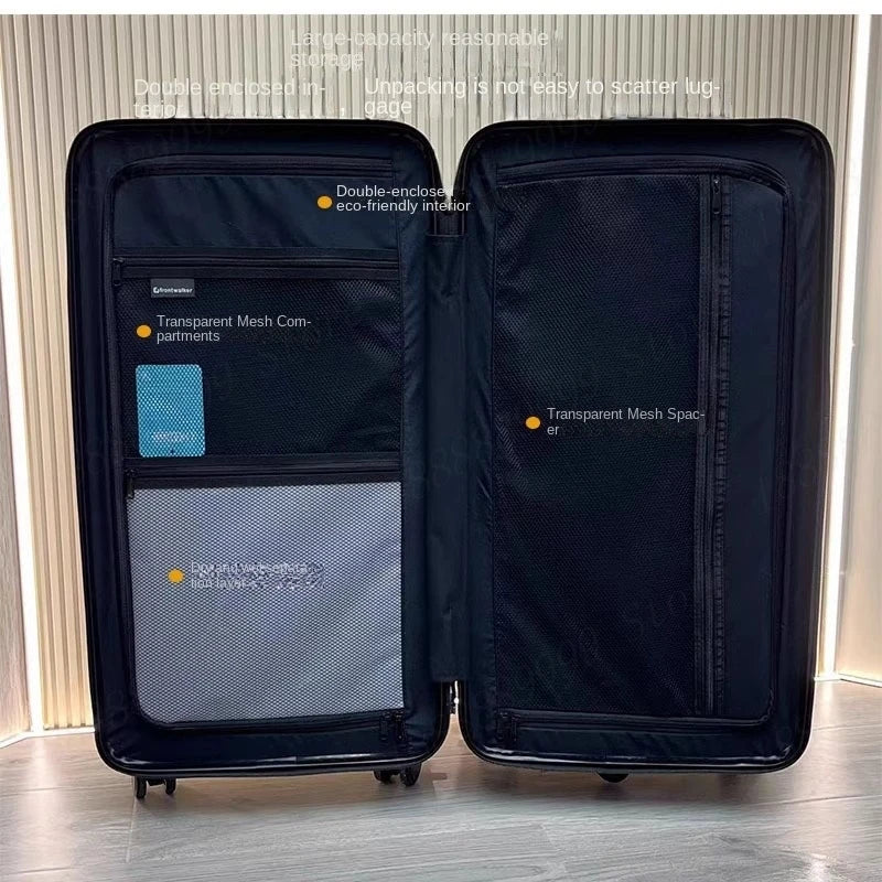 Large Size Suitcase with Five Wheels & Brake