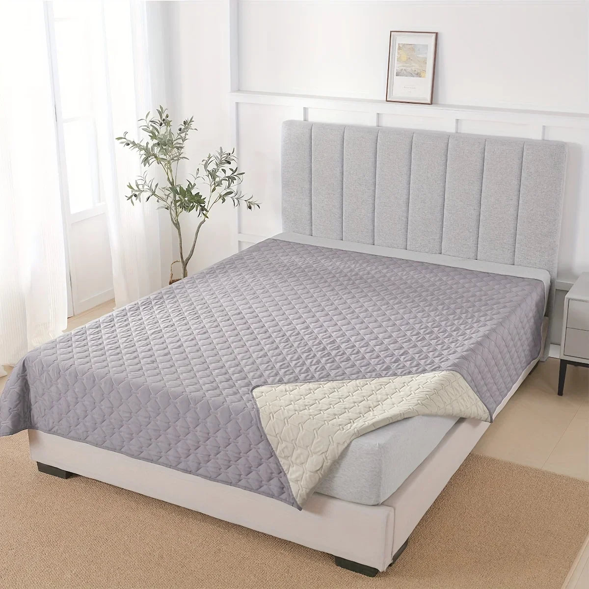 Double-Sided Waterproof Dog Bed Cover