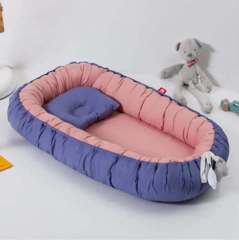 85×50cm Baby Nest Bed with Pillow