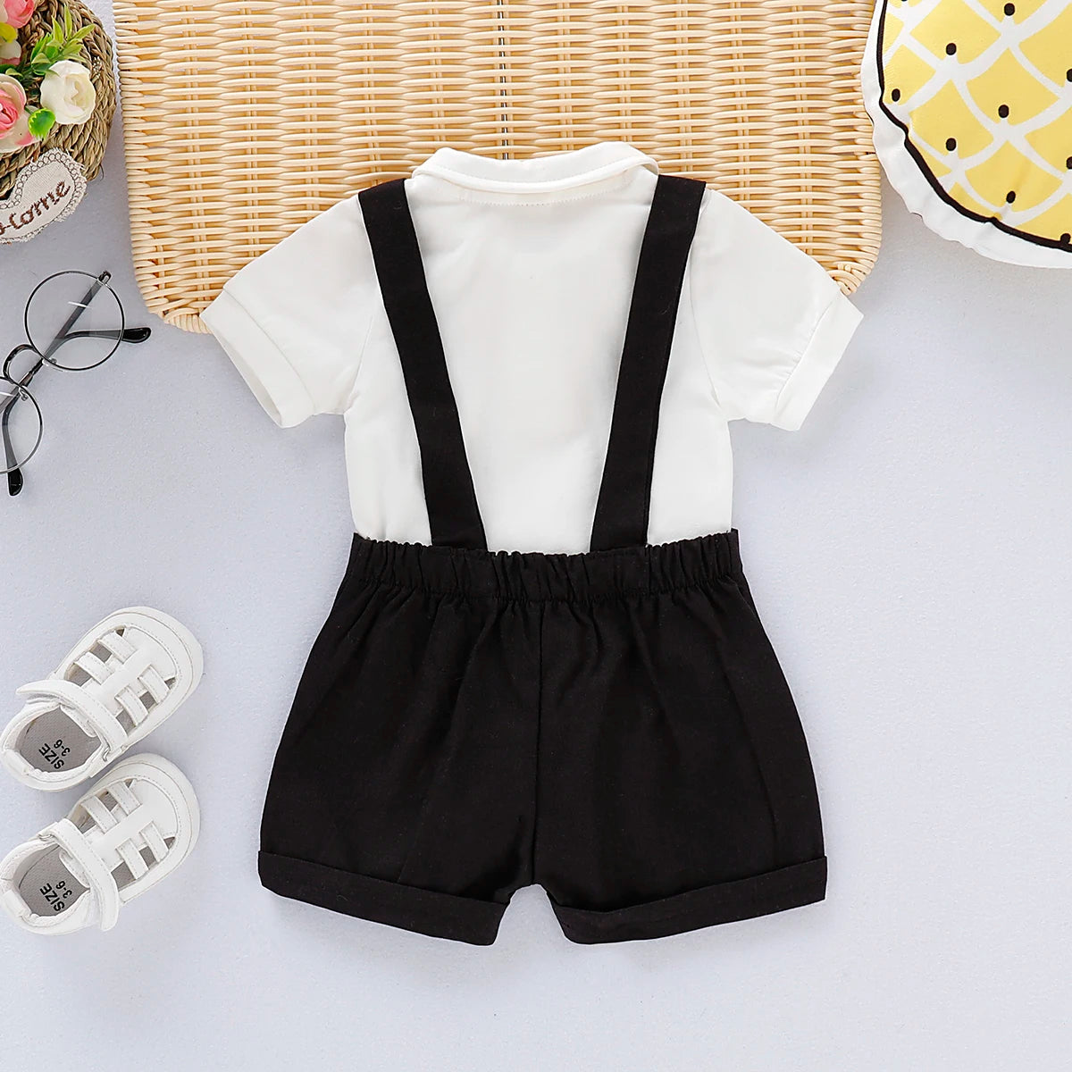 Mini Gentleman Baby Boy Outfit