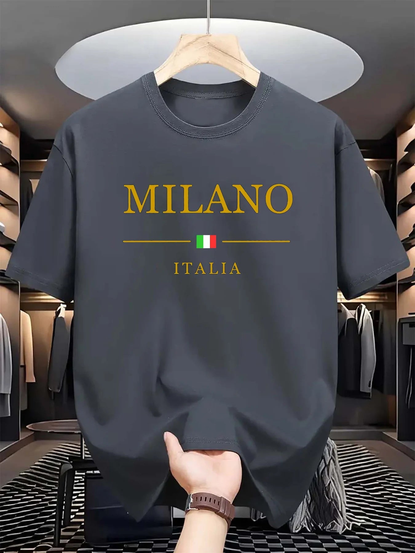 Men’s 100% Cotton Summer T-Shirt