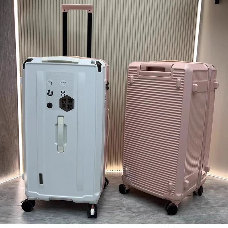 Large Size Suitcase with Five Wheels & Brake