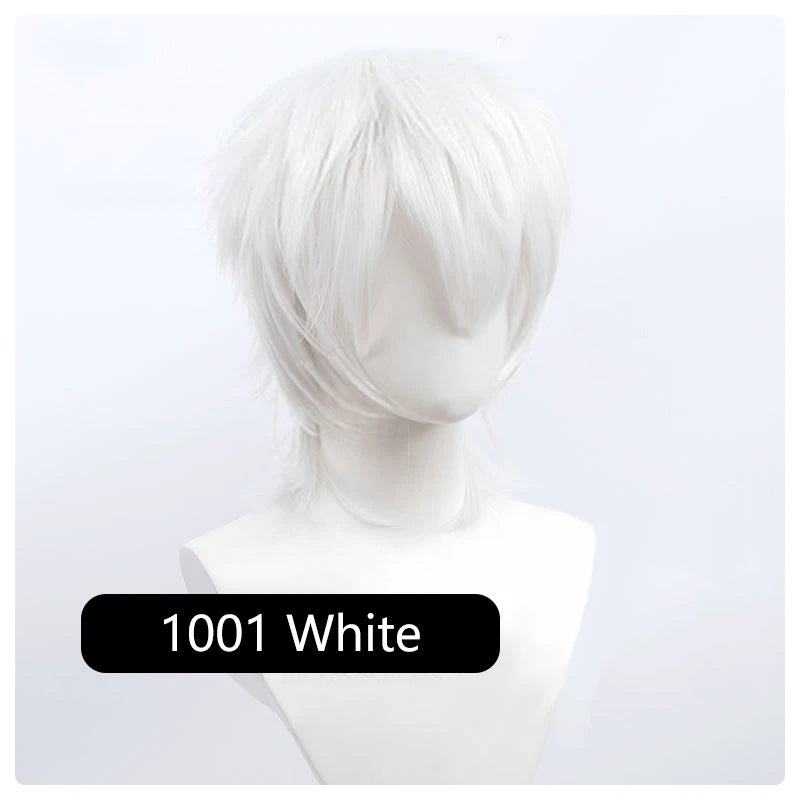 MUMUPI Synthetic Short Wolf Cut Wig with Bangs
