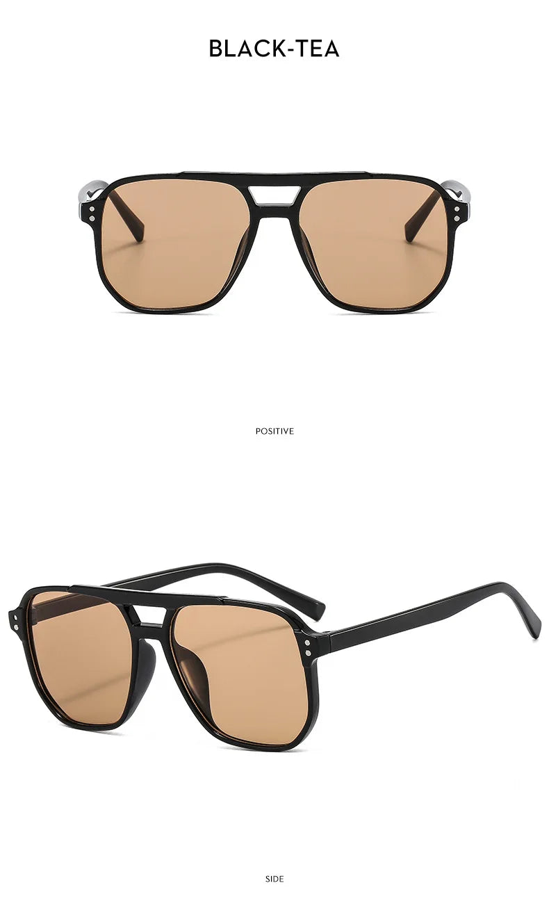 Vintage Square Sunglasses