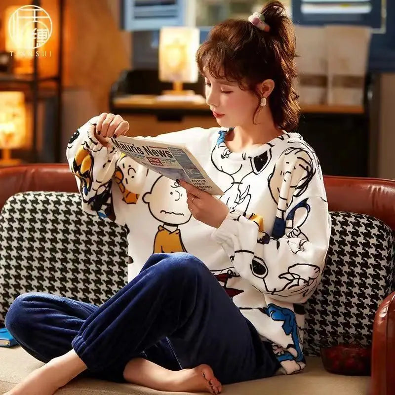 Winter Warm Pajama Set