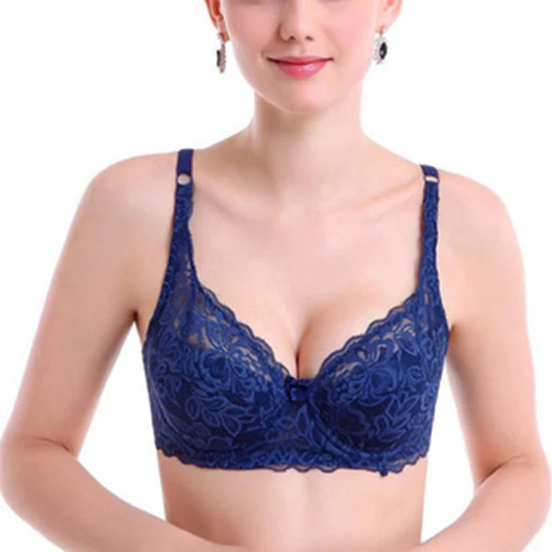 New Sexy Floral Lace Push-Up Bra