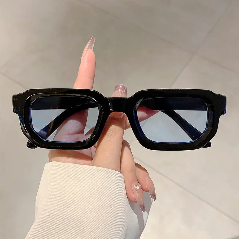 New Vintage Rectangle Frame Sunglasses
