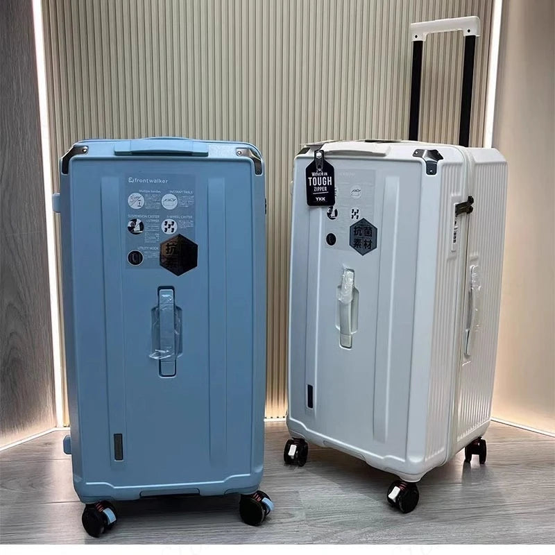 Large Size Suitcase with Five Wheels & Brake
