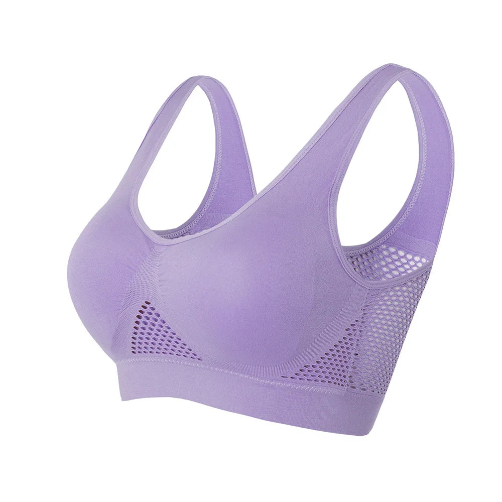 Breathable Seamless Sports Bra