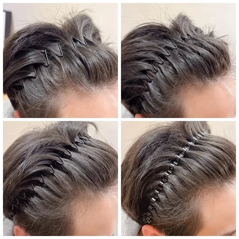 6/1PCS Fashion Metal Hair Band