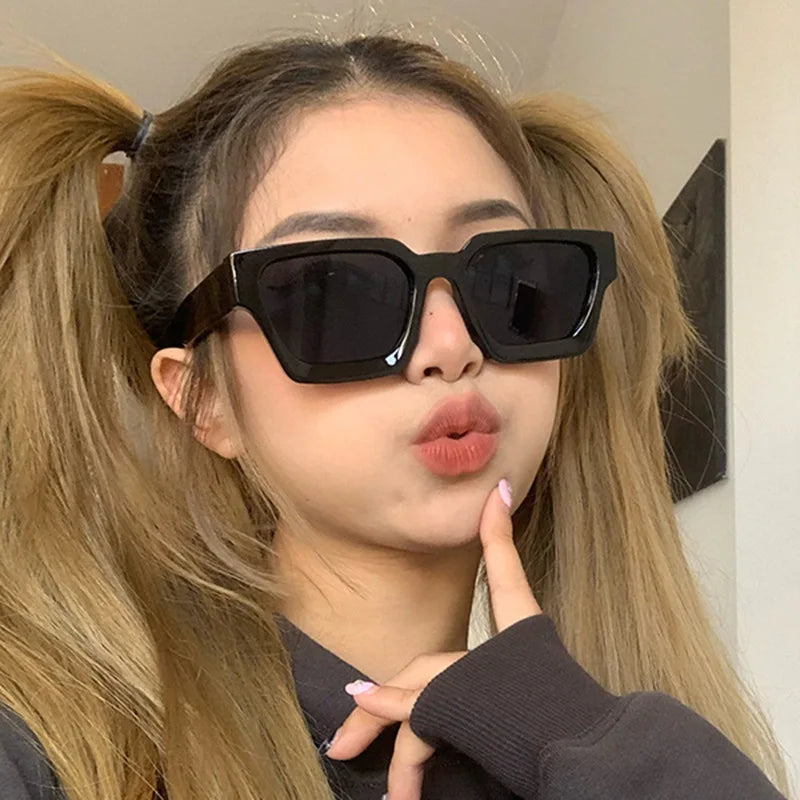 Vintage Small Square Sunglasses