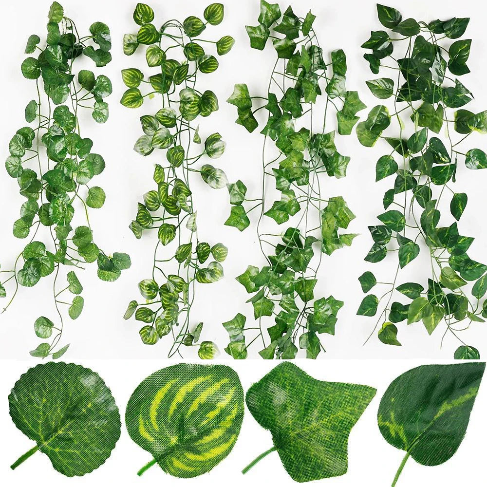 2/4/8/10M Artificial Ivy Garland