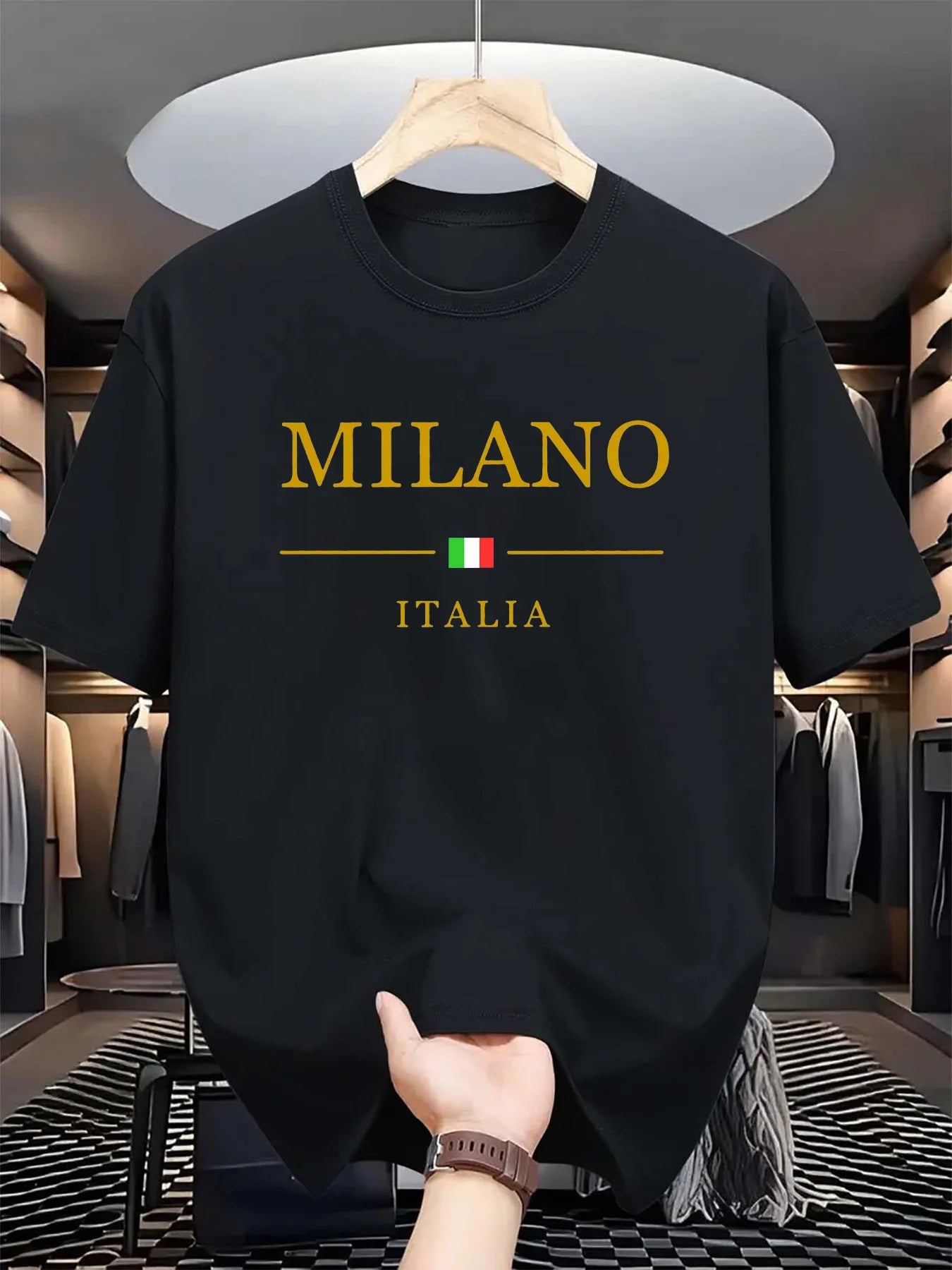 Men’s 100% Cotton Summer T-Shirt