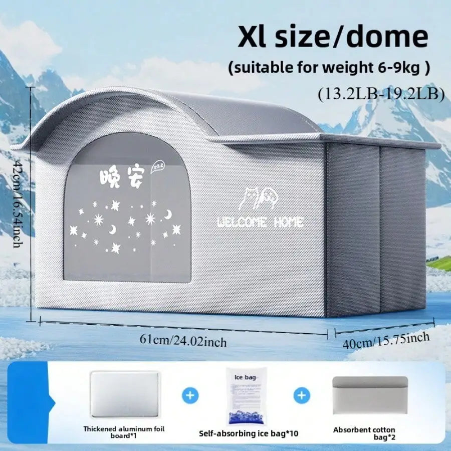 Summer Cooling Ice House Bed