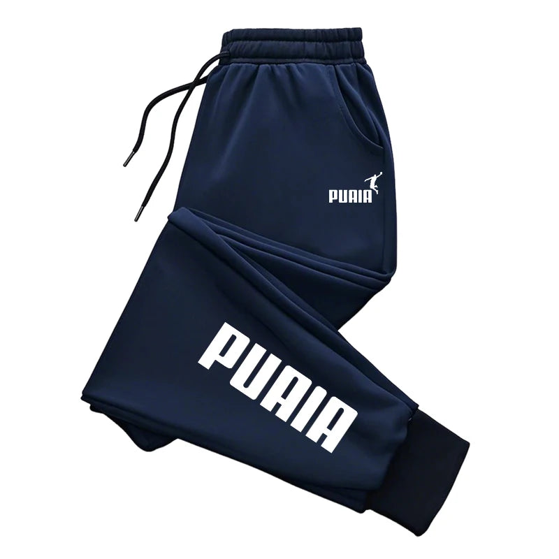 Letter Print Women’s Jogger Pants – Autumn/Winter Loose Fit Fitness & Streetwear Trousers