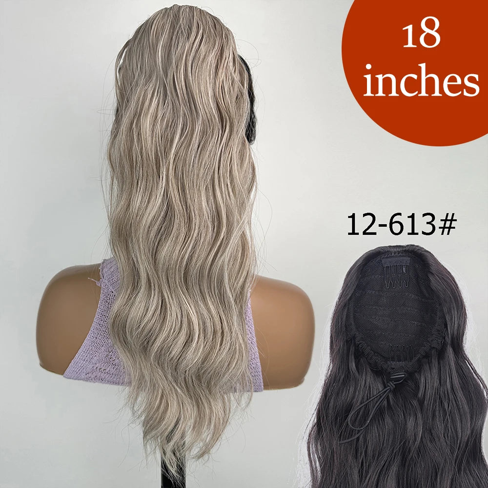 34-Inch Synthetic Ponytail Hair Extension