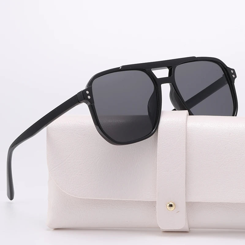 2025 Fashion Polygonal Metal Sunglasses