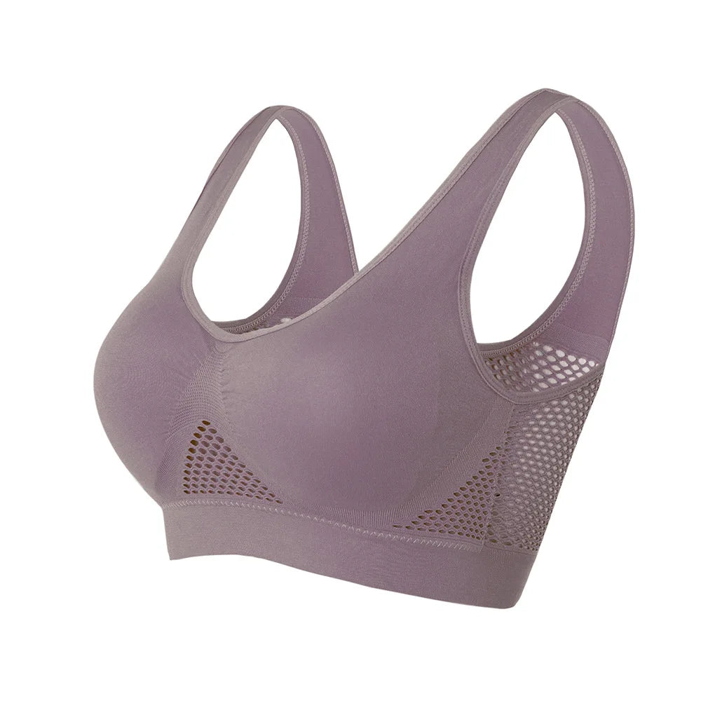 Breathable Seamless Sports Bra